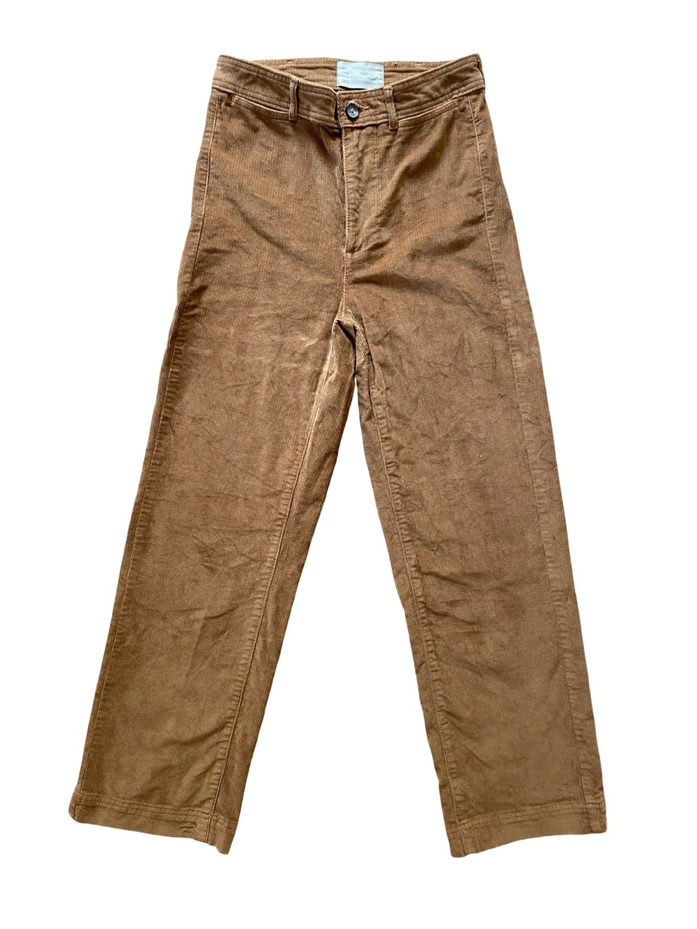 Everlane The Corduroy Wide-Leg Pants in Brown - Size 4